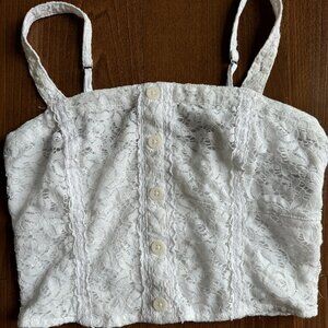 Abercrombie & Fitch Floral Crop Top